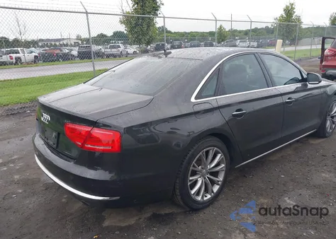 2011 Audi A8 4.2 z USA, uszkodzony, nr VIN WAUAVAFD2BN020842